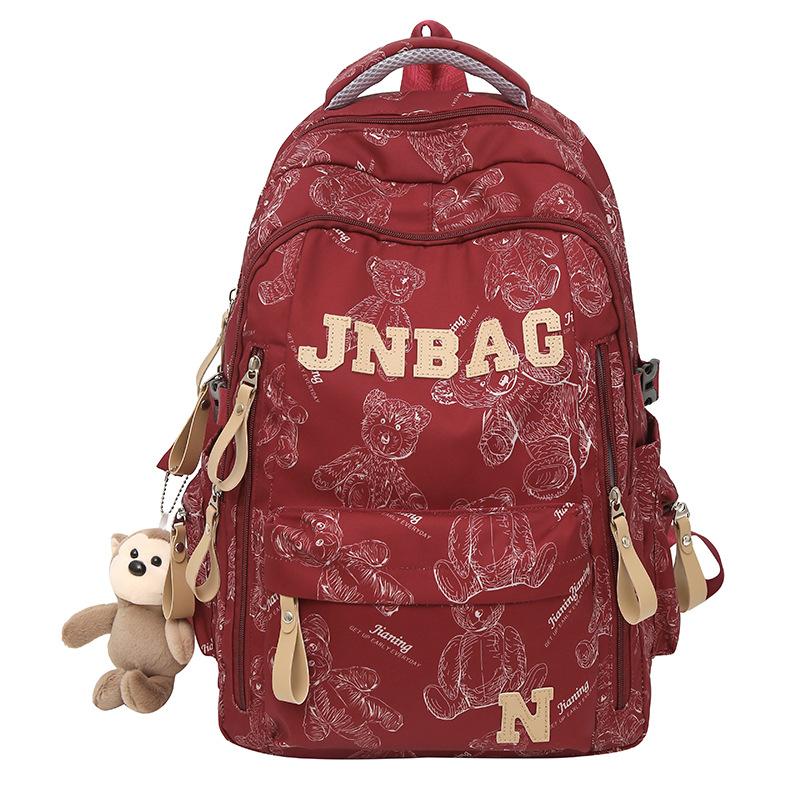 Schoolbags for Children Primary School Students Girls and Junior High School Students Printed Large Capacity Backpacks