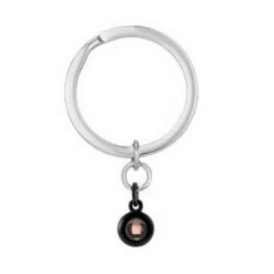 Multilingual "I Love You" Nano Projection Necklace with Color Photo