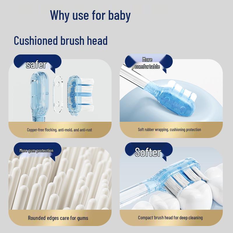 ApiYoo A9 Ultraman Kids Sonic Electric Toothbrush CN plug (adapter included)