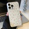 Fundas para teléfonos móviles para iPhone 11 13 15 Pro Max 12 14 Pro Max Funda para iPhone 16 15 Plus 13 Pro 12 Textura esmerilada Flores de dibujos animados pintadas