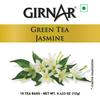 Girnar Grüner Tee mit Jasmin 10 Teebeutel Koffeinarm Antioxidativ Beruhigend Natürlicher Geschmack