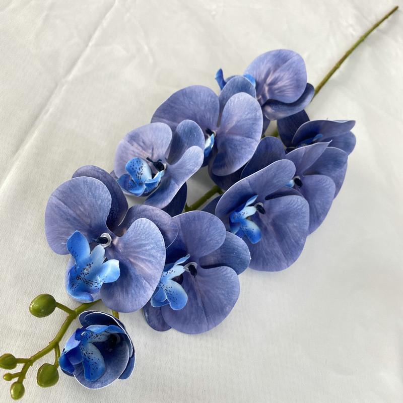 French 3d Phalaenopsis Artificial Flowers For Wedding Decor Home Display Hotel