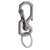 Tibitdeer Keychain with Titanium Metal Key Ring and Bottle Stylish and Durable and Strong for Home and Outdoor Gift for Men and Unisex Men's