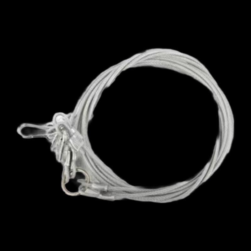 

Outdoor Heavy-Duty Tent Pegs and Steel Guy Ropes Set