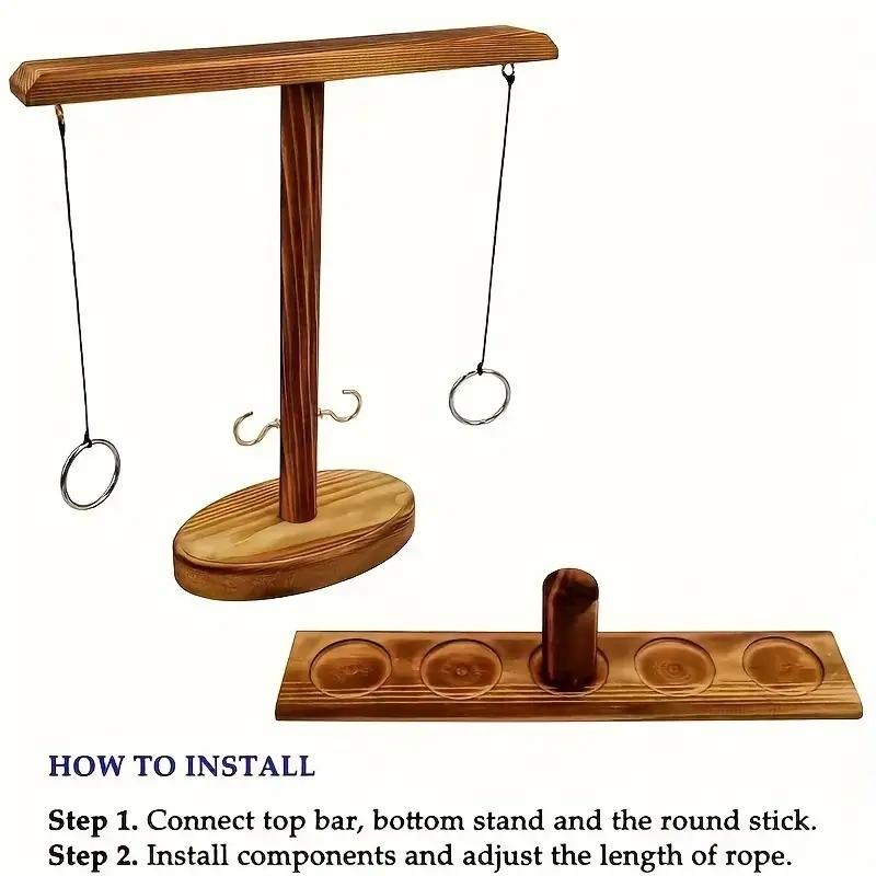 Ring Toss Game Adult Family Party Toy Fast-paced Bar Drinking Interactive Double Battle Throwing Home Board Game