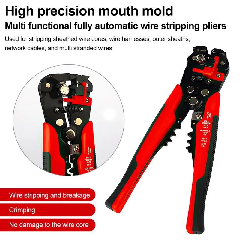 Highly Enhanced Dependable Automatic Wire Stripper for Effortless Productivity In the Workshop. Top-Quality Precision Tool for D