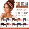 3pcs Boho Women's Hairband Set Wide Women's Earrings Set Twist Headband Earrings Set  Sports Wear