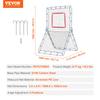 VEVOR Baseball And Softball Rebounder Net, 3.5 X 6 Ft PitchBack Baseball Pitching Nest, Softball Pitchback Net, Fielding Trainer