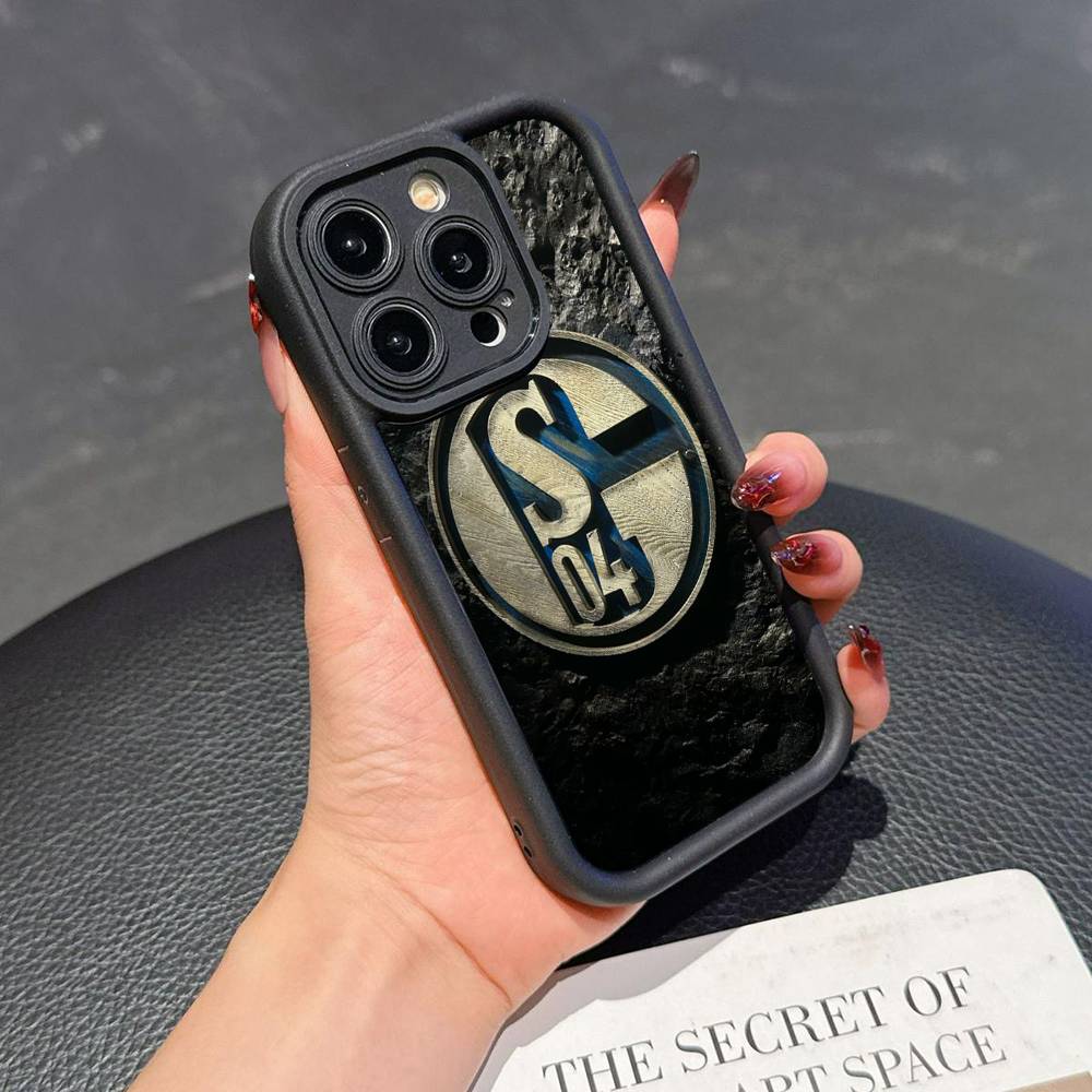 

S-Schalke 04 Silicone Phone Case For iPhone 17 Air 17 16 15 14 13 12 11 Plus Pro Max Shockproof Soft Cover iPhone 17