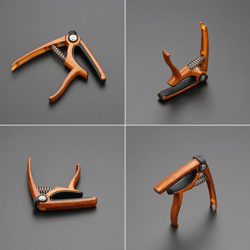 Quick Release 4 In 1 Guitar Capo Zinc Alloy Guitar Sliding Capo with String Cutter for Acoustic Electric Guitar Ukulele