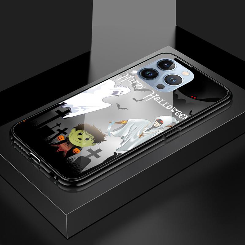 Tempered Glass Phone Case For Huawei P30Lite Honor 90Lite 9X X6A X9B Infinix Hot40 Note30 Tecno Spark20 Moto G15 G22 Soft Edge Shockproof Smooth Shell