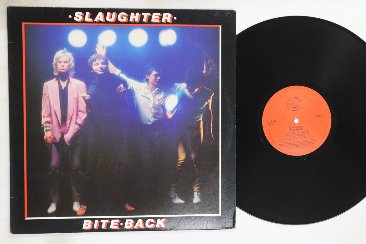 

LP Record SLAUGHTER & THE DOGS - Bite Back DJM32 DJM 1980 US Rock Used