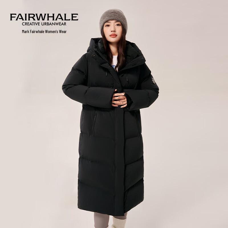 Mark Fairwhale Women's Winter 2025 Over-the-Knee Hooded Down Jacket
