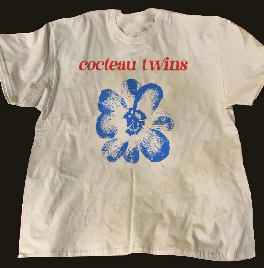 Cocteau Twins rock vintage Cotton T-Shirt Full Size BS822 S
