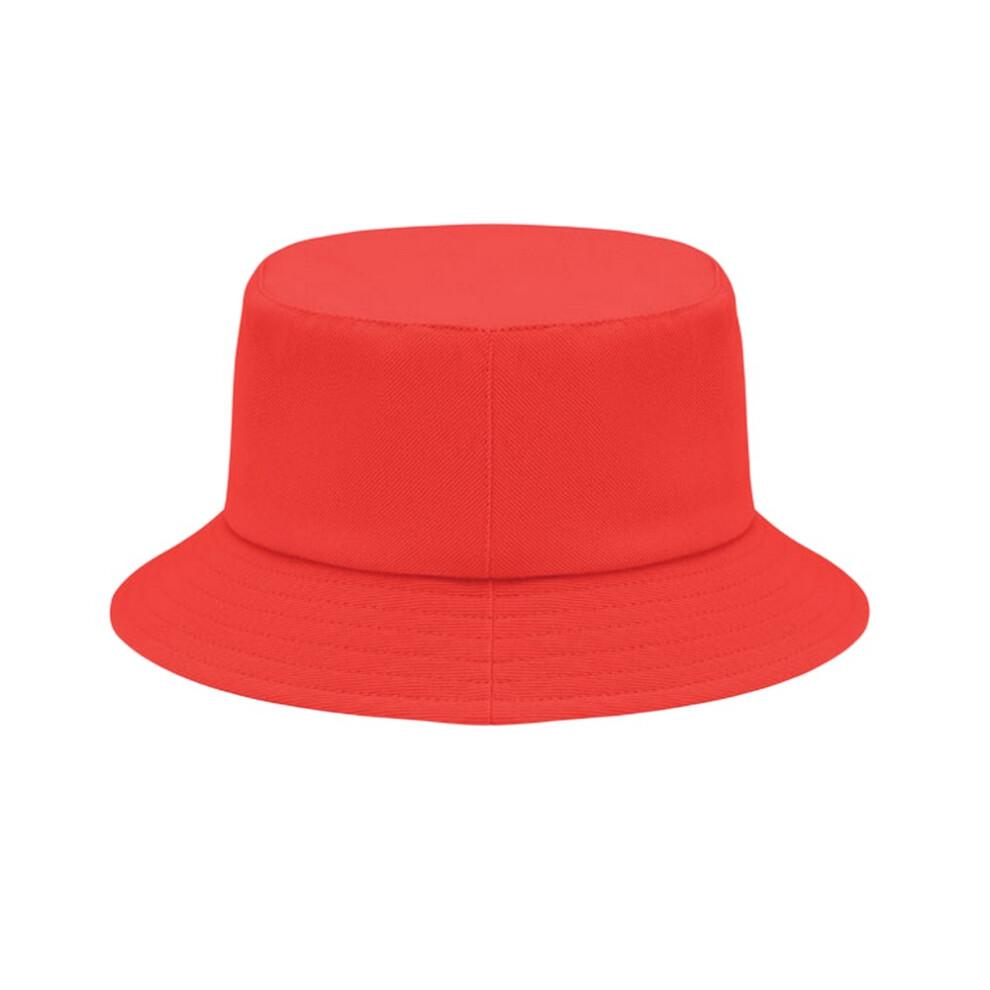(One Size, Red) MidOcean Monti Brushed Cotton Sun Hat