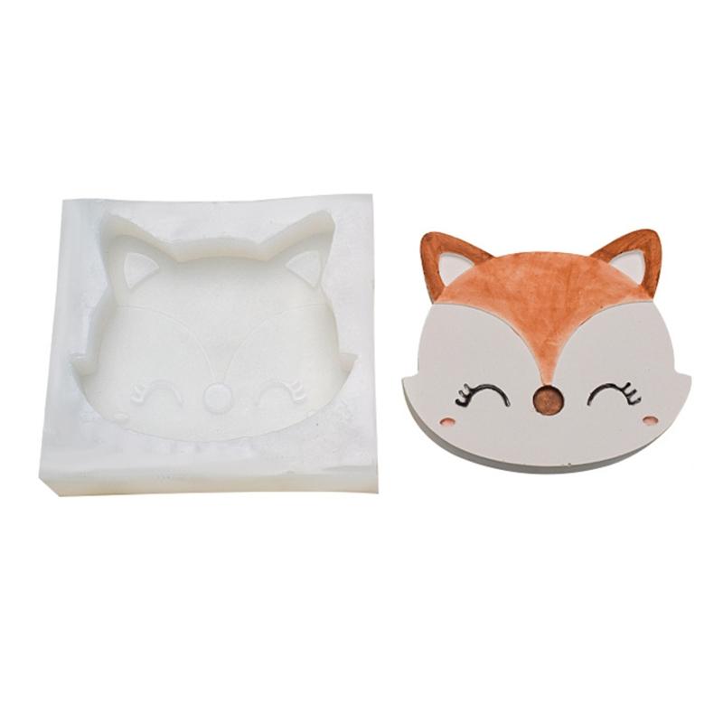 Cartoon Animal Chocolate Cake Baking Molds for Handmade DIY Soap Making Tools