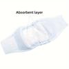Washable Dog Diapers with Hook Loop Tape Pet Belly Bands  for Incontinence Training Dog