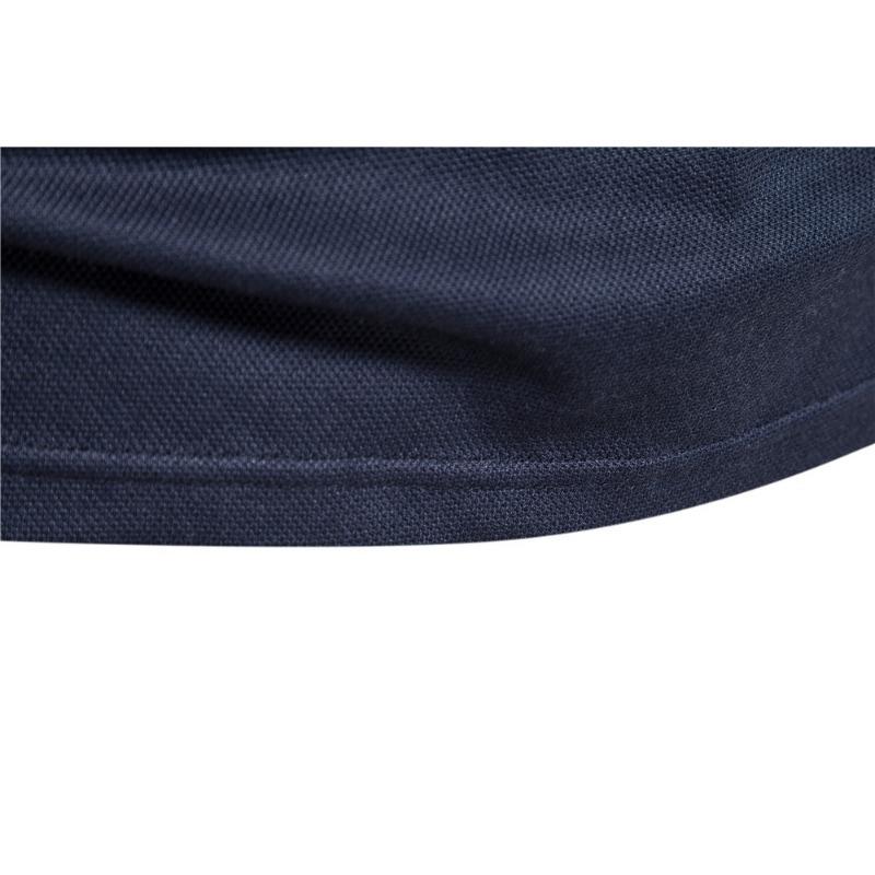 New Solid Color V-neck POLO Shirt for Spring and Summer