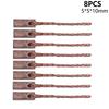 8Pcs/lot 5x5x10mm Graphite Copper Motor Carbon Brushes For Bosch Angle Grinder Electric Hammer Electric Rotary Tool