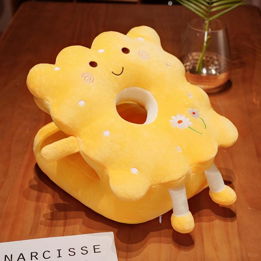 Super Soft Hand Warmer Pillow Plush&Ice Silk Hollow Pillow Stuffed Toy  Men Women