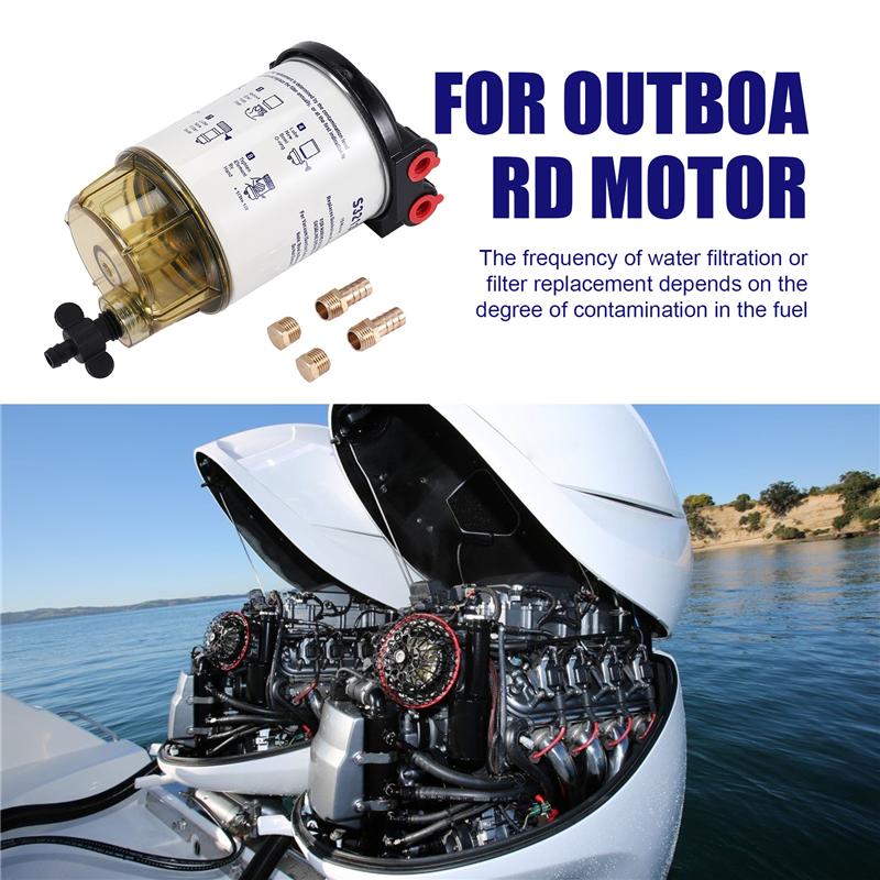 S3213 Kraftstoff-Wasserabscheider Filterbaugruppe Für Außenbordmotor Mercury 35-60494-1 Für B32013 18-7932-A87Q