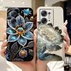 Beautiful Floral Phone Case For Infinix Hot 30 5G X6832 Soft Silicone Shockproof Cases For Infinix Hot30 5G Cover Bumpers