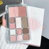 MGL Erste Liebe 12-Farben Herbst/Winter Tägliche Make-up-Palette: Kontur, Rouge, Lidschatten-Trio.
