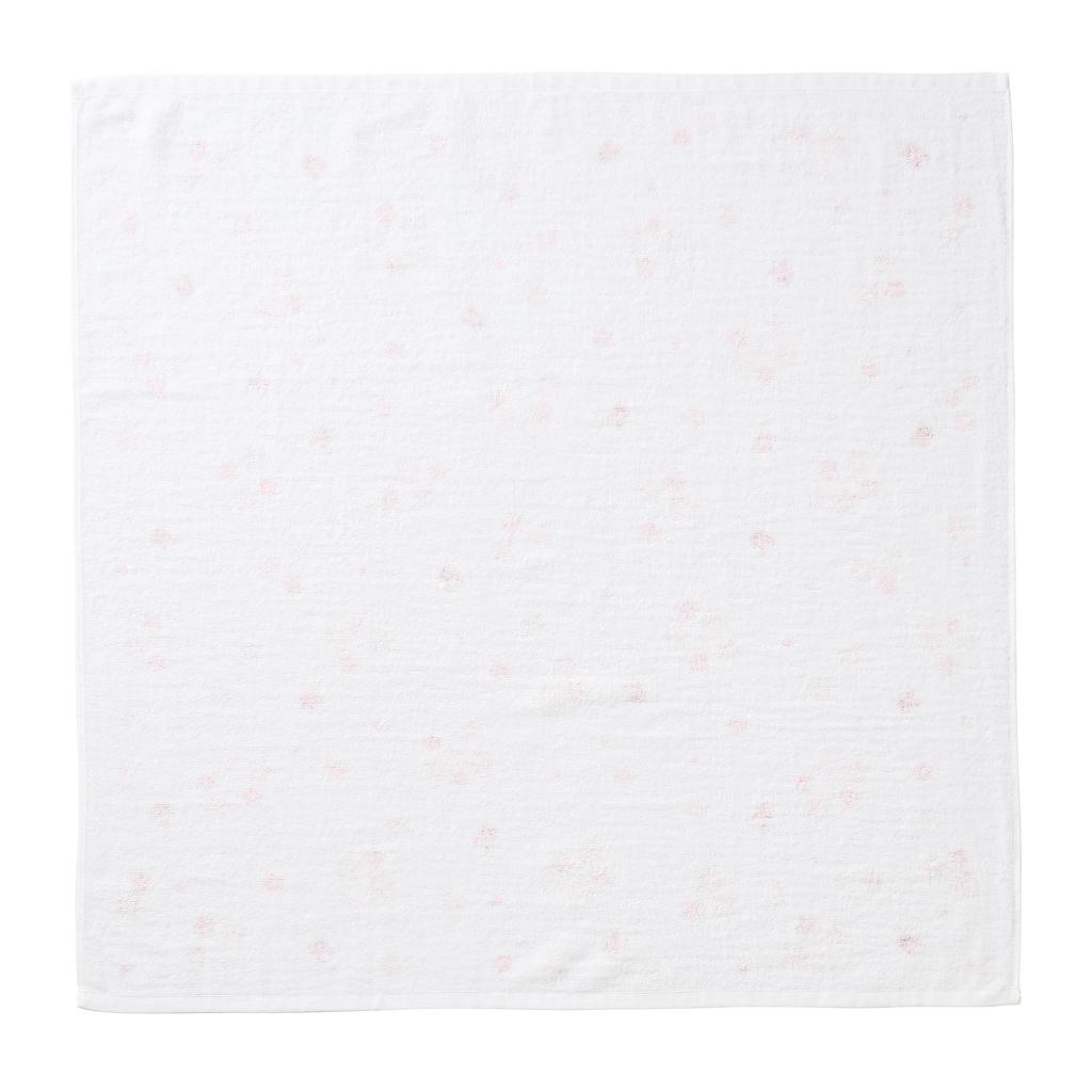 MIKI HOUSE Gauze Bath Made in Perfect for Baby Baby Baby Baby Baby Shower Pink Towel, 100% Cotton, Japan, 90x90cm, Shower, Boy, Girl, Clothes, Gift,