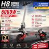 2026 Nouveau Trottinette Électrique FREEBOY H8 pour Trajets Urbains, Double Moteur 6000W, Batterie 60V 28AH, Pneus 11", Trottinette Adulte pour Ville