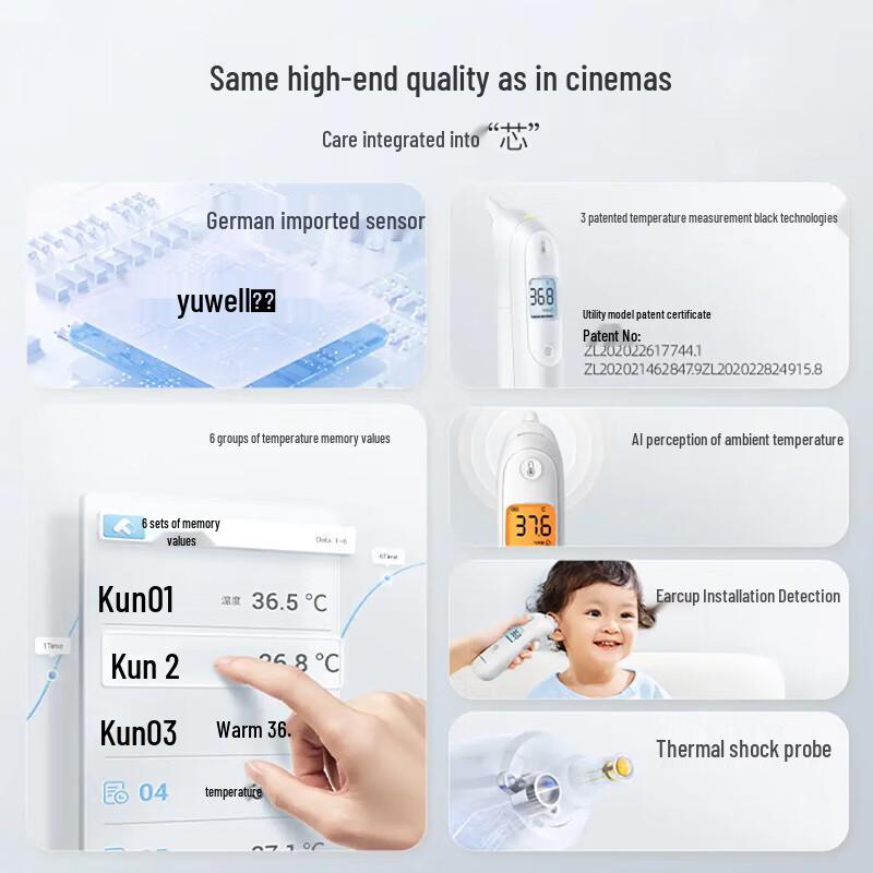 Yuwell Medical Infrared Ear Thermometer