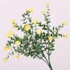 7-Fork Eucalyptus Daisy Artificial Flower Arrangement for Home Decoration and Landscaping