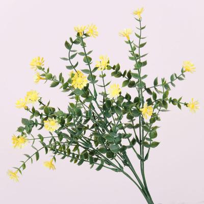 7-Fork Eucalyptus Daisy Artificial Flower Arrangement for Home Decoration and Landscaping