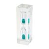 Sauna Clock Acrylic Hourglass 1 Minute 3 Minutes 5 10 Waterproof Bath Use Lightweight Compact Goods Watch Time Management (Green Minutes)