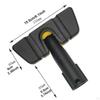 Adapter for Steam Cleaner Mop, Attachment Floor Nozzles, Handheld Sweeping Head Tiles