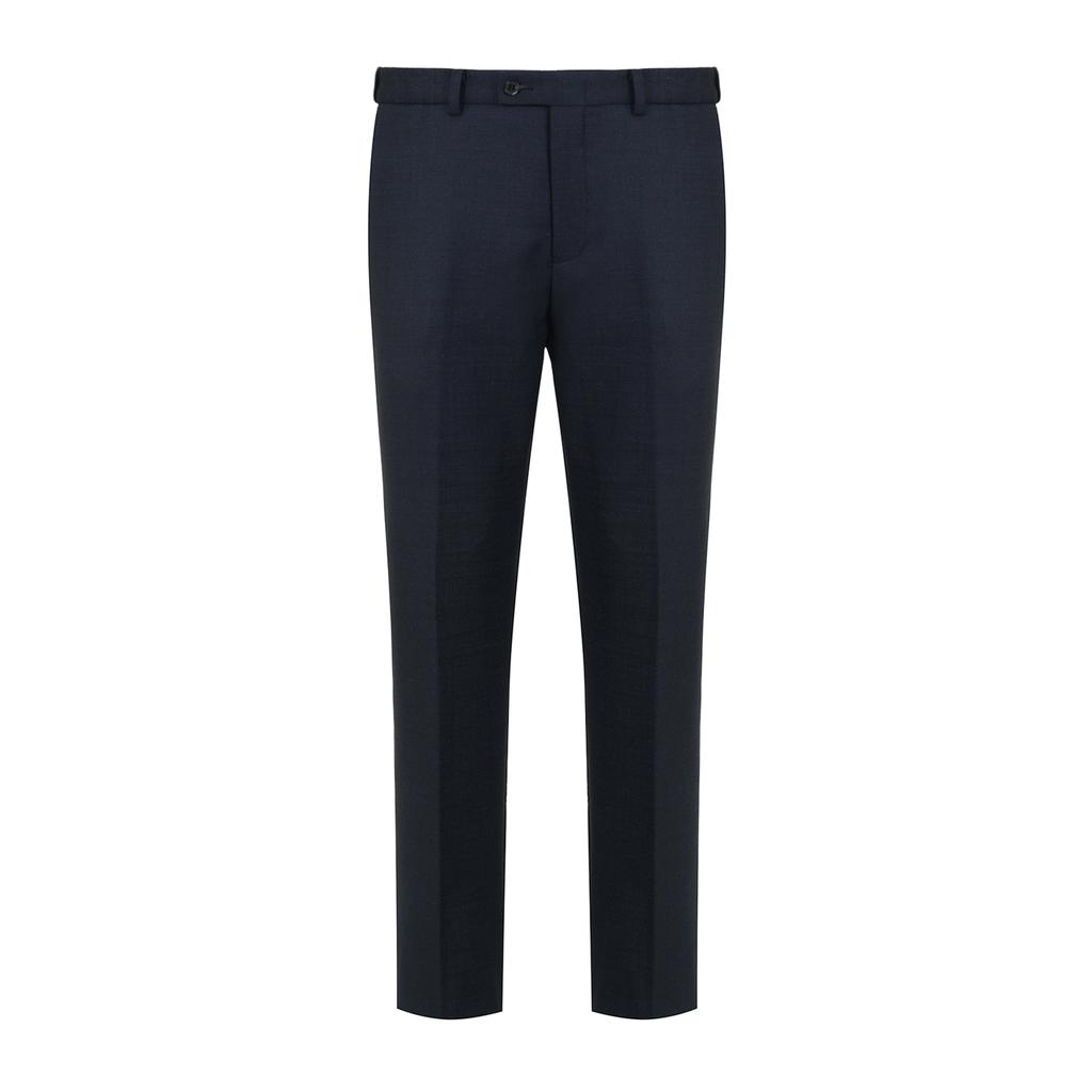 BASSOHOMME Wool Blended Soft Two-Tone Pants (Wsy1Pv08A)