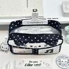 Large Capacity Pencil Case Cat Ear Design Pencil Pouch Durable Stationery Organizer  Gift