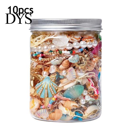 Coastal Jewelry Set Mystery Jar for Women, Random Mixed with Necklace Unique Alloy Accessories Earrings Ring Bracelet Brooch, Gift Family Friends Her