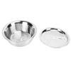 304 Stainless Steel Drain Basin 3 In 1 Set Vegetable and Fruit Cut Kneading Basin Cutting Plate Rice Sieve Pot