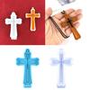 Cross Silicone Resin Mold Crucifix Epoxy Casting Resin Mold for Jewelry Making,Crafts DIY,Pendant,Kechain,Home Decor