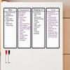 Magnetic Checklist Board Dry Erase To Do List Memo Board Schedule Planner Magnet  Home Kitchen