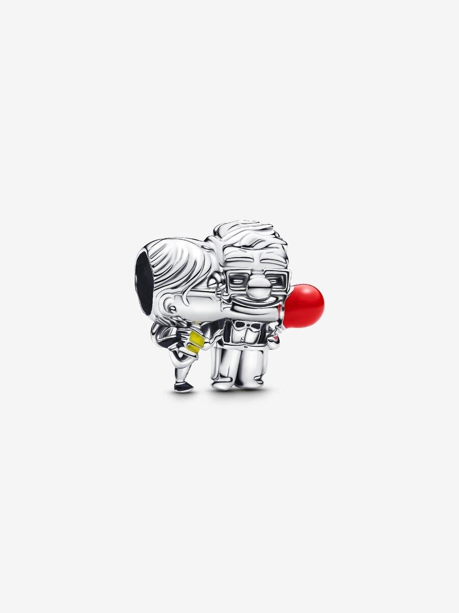 Pandora Women's Silver Disney Pixar Up Carl & Ellie Charm – Sterling & Enamel – 793649C01