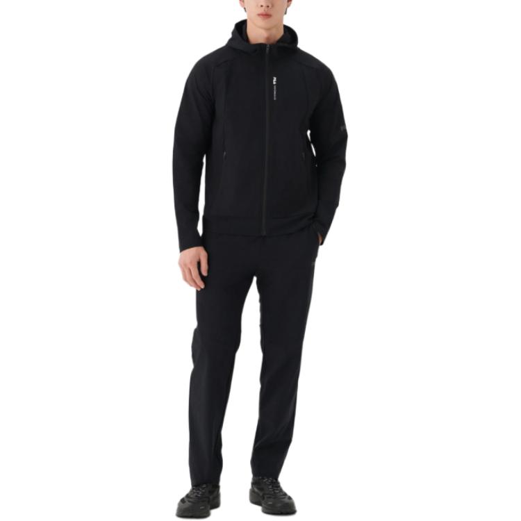 Fila Jackets Men's Black Hooded Moderate Other FS2FTG2202M-BLK