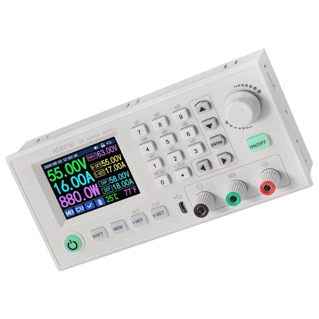 Adjust Direct Current Steping Down Bucking Power Convert Board 60V 18A Voltages Regulated with LED Digital Display