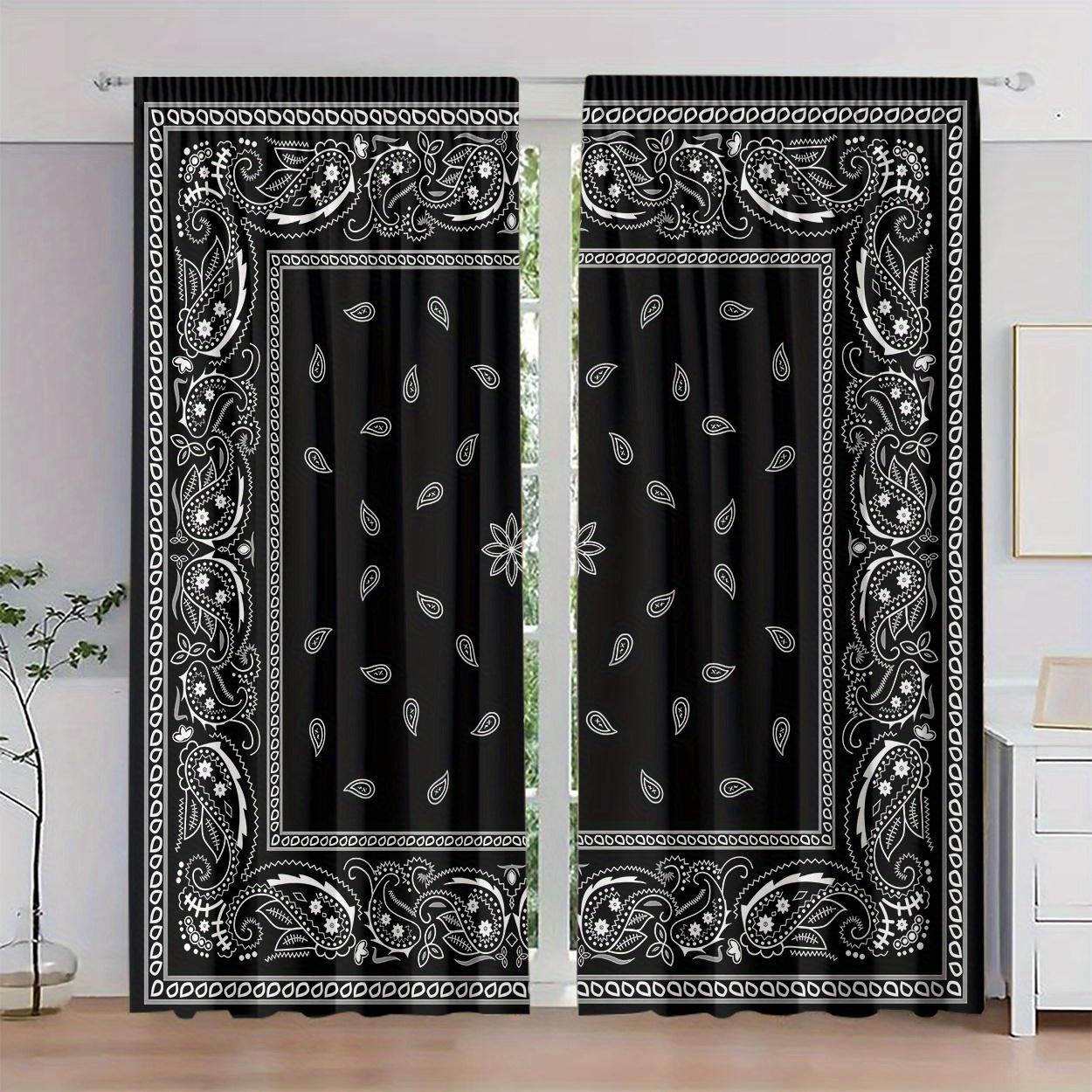 

Light Filtering Two Pieces Made Polyester Material Featuring High Definition Digital Printing Patterns These Curtain Vintage Of Washable W100*H70(CM)-Grommet top&1PCS