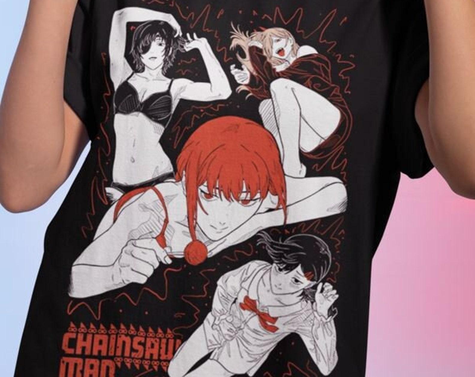 Unisex Waifu Material Anime T-Shirt, Anime Woman Shirt 4XL