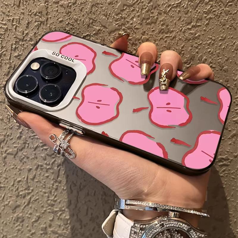 

Чехол на весь экран с узором «Яблоко и Груша» для iPhone 16 15 14 13 12 11 Pro Max 7 8 Plus XR XS Max, противоударная силиконовая задняя крышка iPhone 16