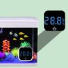 LED Digital Aquarium Thermometers Measure Temperature Meter Tool Stick On Fishtank Water Temperature Meter