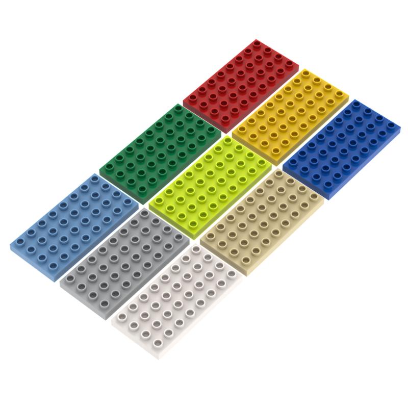 Large Particle Brick Building Blocks 2x4 Random Color Toys Kids Baby Creative Large Particle DIY MOC