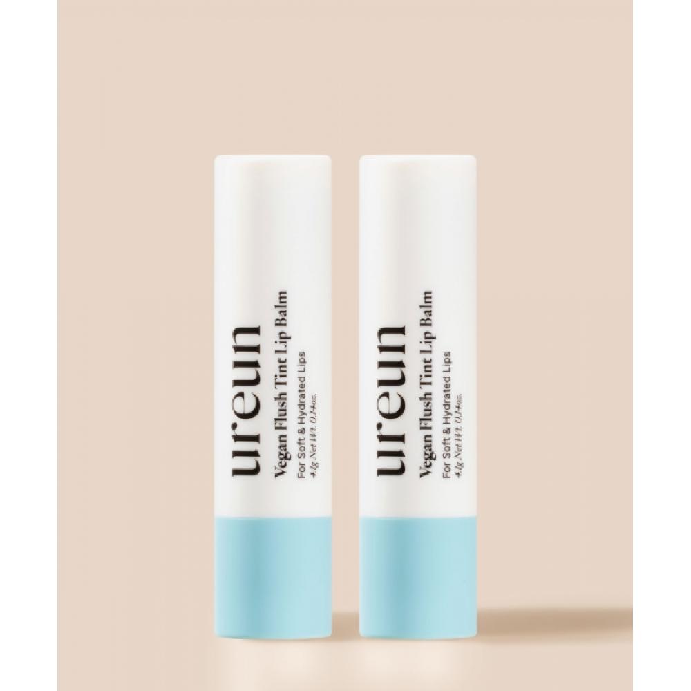 Ureun Vegan Lip Balm Set Of 2 4.1g NONE