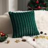 Copricuscini Gialli in Eco-pelliccia per Divano Cuscino Decorativo Copricuscini Rustici per Laurea Federe per Cuscini Stile Fattoria per Divano Letto Soggiorno 40/45CM